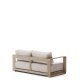 KAVE HOME Ambra 2-seters sofa i heltre akasie med lys overflate 174 cm
