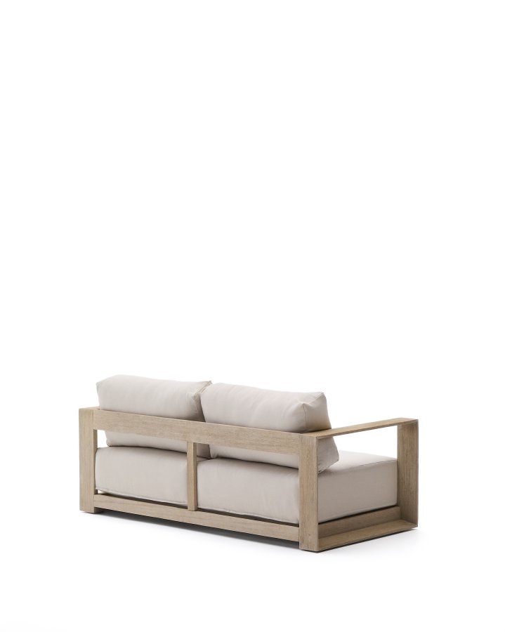 KAVE HOME Ambra 2-seters sofa i heltre akasie med lys overflate 174 cm