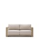 KAVE HOME Ambra 2-seters sofa i heltre akasie med lys overflate 174 cm