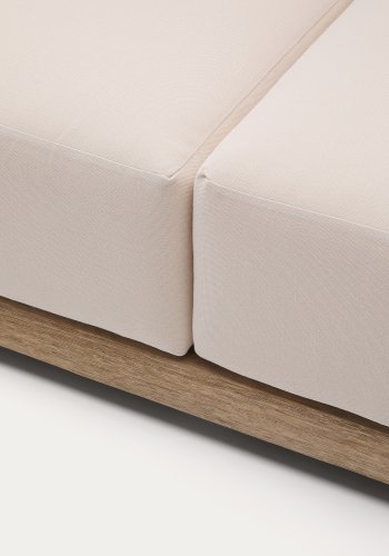 KAVE HOME Ambra 2-seters sofa i heltre akasie med lys overflate 174 cm