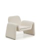 KAVE HOME Melvia l�nestol, m. arml�n - beige chenille stof