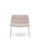 KAVE HOME Zahara beige lenestol og stl i beige utfrelse, 100 % FSC