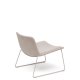 KAVE HOME Zahara beige lenestol og stl i beige utfrelse, 100 % FSC