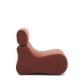 KAVE HOME Club terracotta boucl lenestol