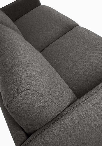 KAVE HOME Komoon sovesofa - gr� stof og st�l