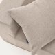 KAVE HOME Arty konvertibel puff/seng - beige stoff (70x89(200)