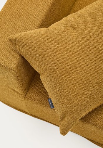 KAVE HOME Arty umwandelbarer Pouf/Bett – Senfstoff (70 x 89 (200)