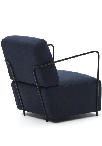 KAVE HOME Gamer lenestol - bltt stoff og sort stl