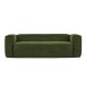 KAVE HOME Blok 3-seters sofa - grnn kordflyel (240 cm)