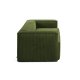 KAVE HOME Blok 3-seters sofa - grnn kordflyel (240 cm)