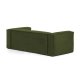 KAVE HOME Blok 3-seters sofa - grnn kordflyel (240 cm)
