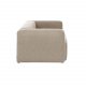 KAVE HOME Blok 2-manns sofa - beige polyester
