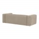 KAVE HOME Blok 2-manns sofa - beige polyester