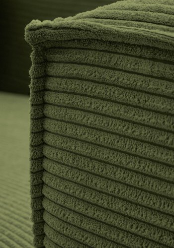 KAVE HOME Blok 2-manns sofa - grnn kordflyel (210 cm)