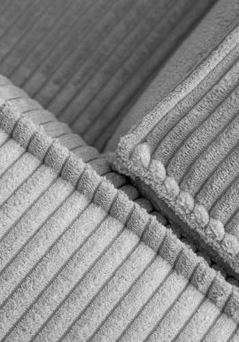 KAVE HOME Blok sofa, m. h�jre chaiselong - gr� fl�jl