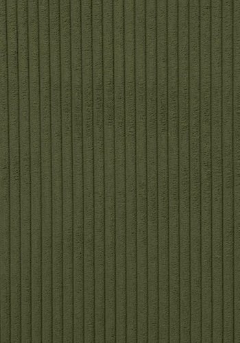 KAVE HOME Blok 2-manns sofa, med hyre sjeselong - grnn kordflyel (240 cm)