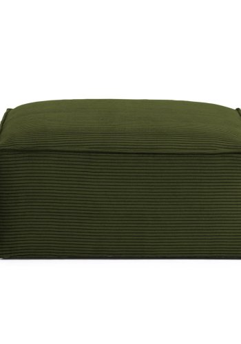 KAVE HOME Block fotskammel - grnn flyel (90x70)