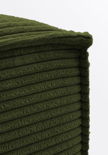 KAVE HOME Block fotskammel - grnn flyel (90x70)