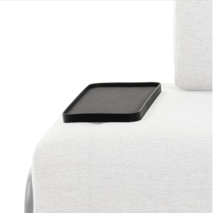 KAVE HOME lille Compo bakke - sort MDF og stl