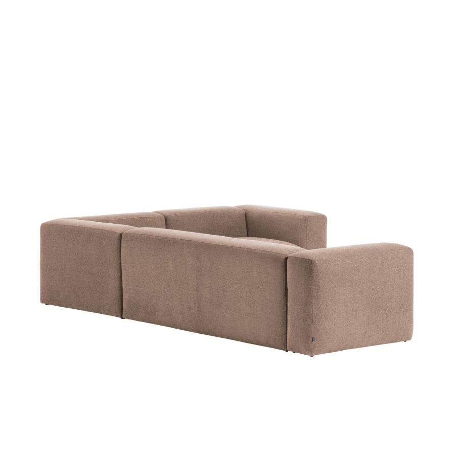 KAVE HOME Blok 4 pers. hj�rnesofa - lyser�d stof (320x230)