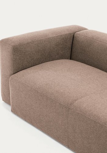 KAVE HOME Blok 4 pers. hj�rnesofa - lyser�d stof (320x230)