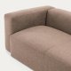 KAVE HOME Blok 4 pers. hj�rnesofa - lyser�d stof (320x230)