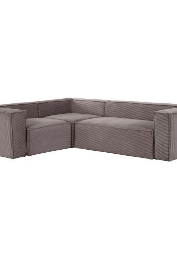 KAVE HOME Block hj�rnesofa - gr� fl�yel