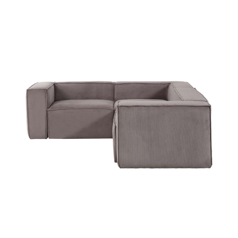 KAVE HOME Block hj�rnesofa - gr� fl�yel