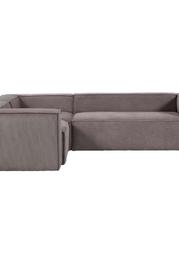 KAVE HOME Block hj�rnesofa - gr� fl�yel