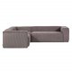 KAVE HOME Block hj�rnesofa - gr� fl�yel