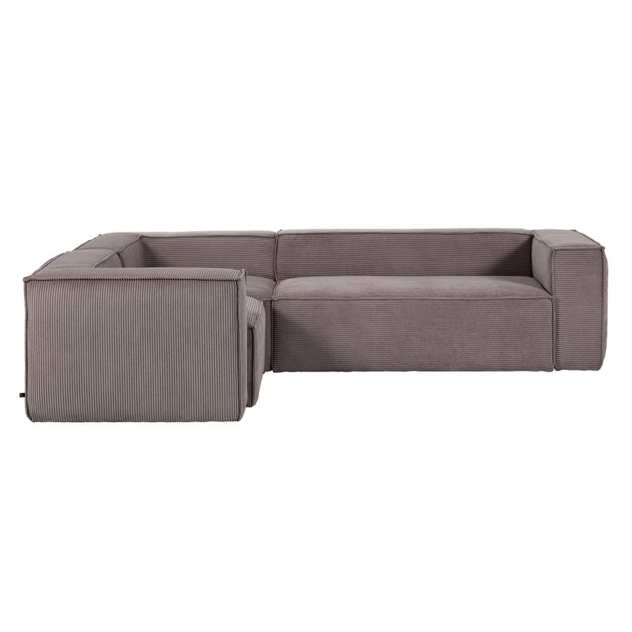 KAVE HOME Block hj�rnesofa - gr� fl�yel