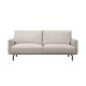 KAVE HOME Galene 3-seters sofa - beige resirkulerte fibre og jern