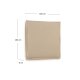 KAVE HOME Tanit sengegavl, m. aftageligt betr�k - beige linned (til 90 cm senge)