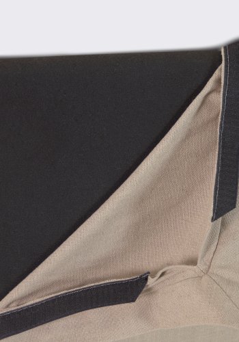 KAVE HOME Tanit sengegavl, m. aftageligt betr�k - beige linned (til 90 cm senge)