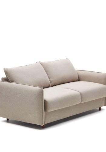 KAVE HOME Carlota 2-personers sovesofa - beige chenille (140cm)
