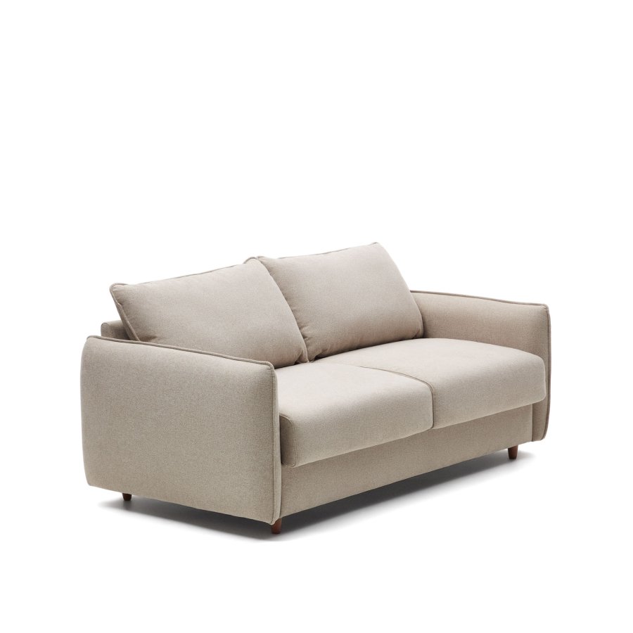 KAVE HOME Carlota 2-personers sovesofa - beige chenille (140cm)