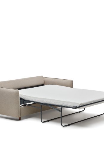 KAVE HOME Carlota 2-personers sovesofa - beige chenille (140cm)