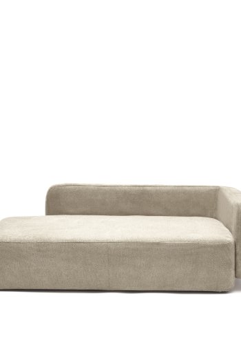 KAVE HOME Bowie hundekurv, stor, rektangulr - beige stof (70x96)