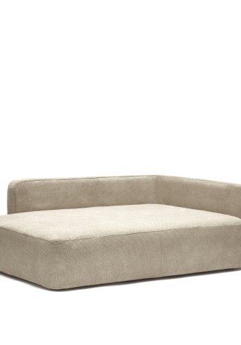 KAVE HOME Bowie-trekk til stor hundekurv - beige stoff