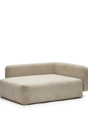 KAVE HOME Bowie trekk for liten hundekurv - beige stoff