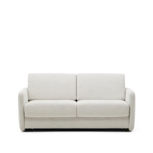 KAVE HOME Nuala 3 pers. sovesofa - perlemor stof (204cm)