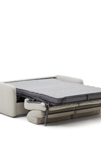KAVE HOME Nuala 3-personers sovesofa - perlemorstoff (204 cm)