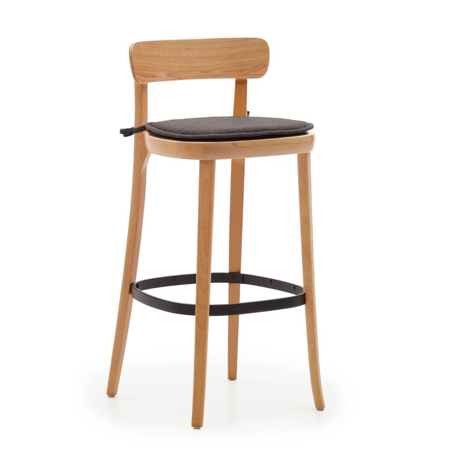 KAVE HOME pute til Romane stol - mrkegr stoff (43x43)