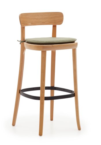 KAVE HOME pute til Romane stol - grnt stoff (43x43)