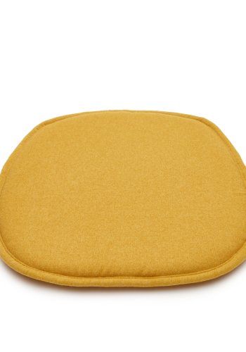 KAVE HOME pute til Romane stol - sennepsgult stoff (43x43)