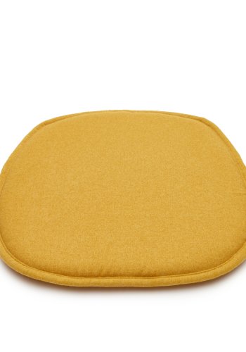 KAVE HOME pute til Romane stol - sennepsgult stoff (43x43)