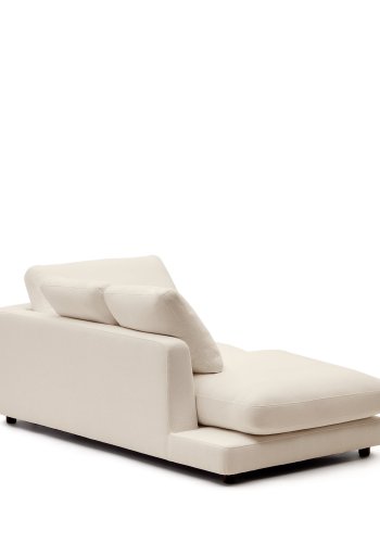 KAVE HOME Gala venstre sjeselong i beige, 193 x 105 cm