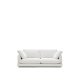KAVE HOME Gala 3-seters sofa - hvitt stoff (210cm)