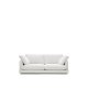 KAVE HOME Gala 3-seters sofa - hvitt stoff (210cm)