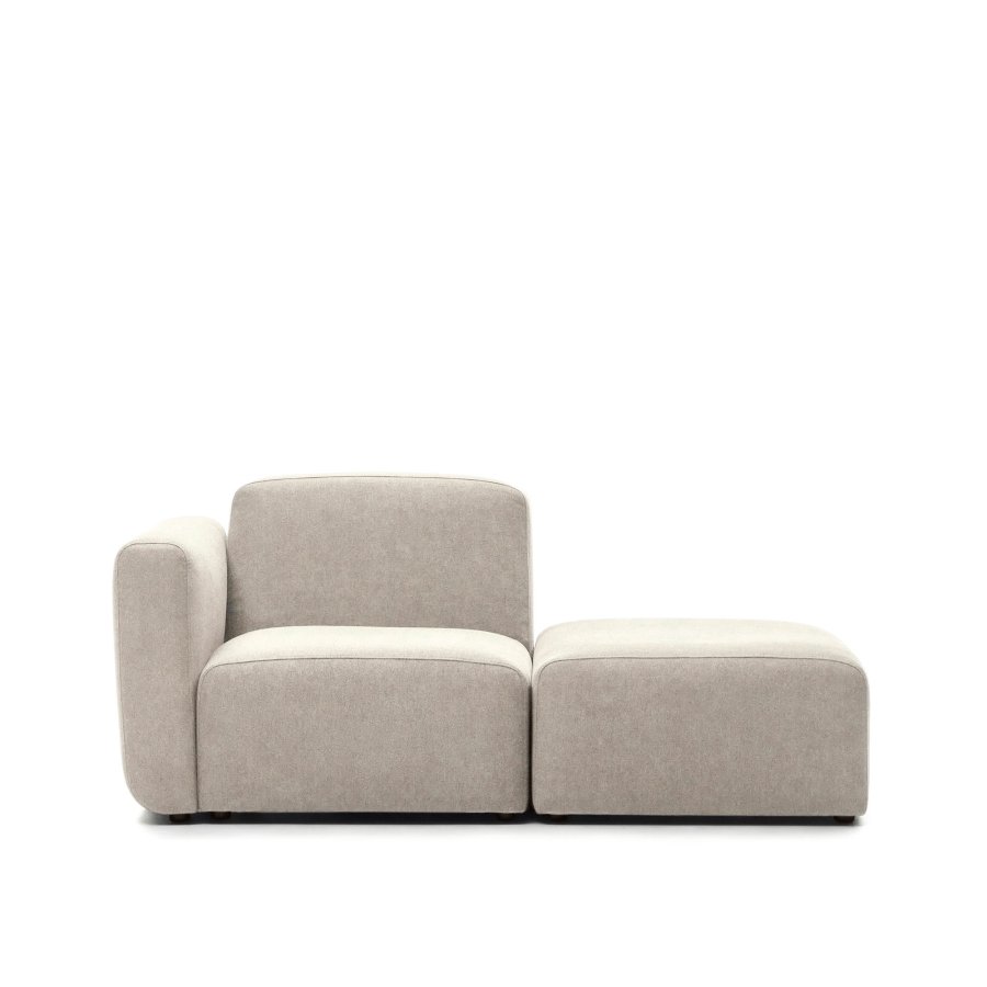 KAVE HOME Neom 1-persons modulsofa med ryggmodul i beige, 169 cm FSC Mix Credit